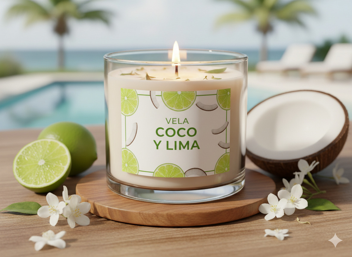 Vela Coco y Lima