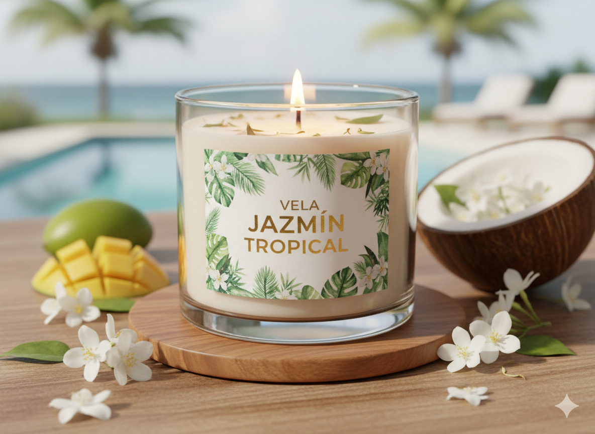 Vela Jazmín Tropical